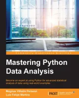 Portada de Mastering Python Data Analysis