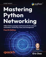 Portada de Mastering Python Networking, 4th Edition