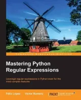 Portada de Mastering Python Regular Expressions