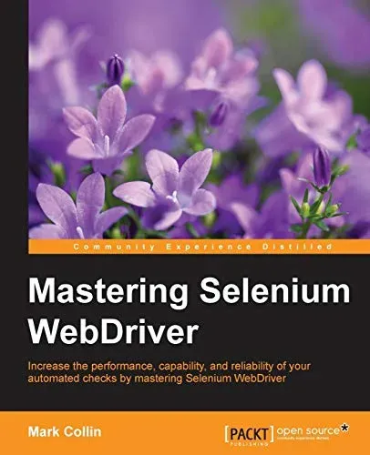 Portada de Mastering Selenium WebDriver