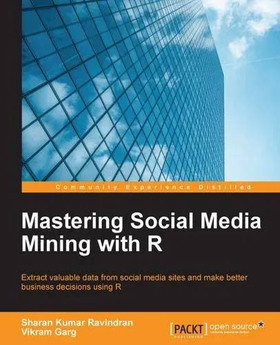 Portada de Mastering Social Media Mining with R