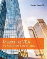 Portada de Mastering VBA for Microsoft Office 2016, 3rd Edition