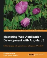 Portada de Mastering Web Application Development with AngularJS