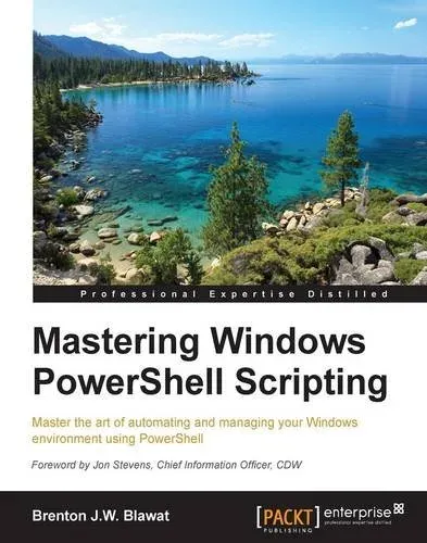 Portada de Mastering Windows PowerShell Scripting