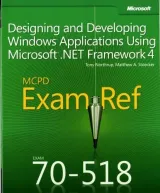 Portada de MCPD Exam Ref 70-518 Windows Application NET Framework 4