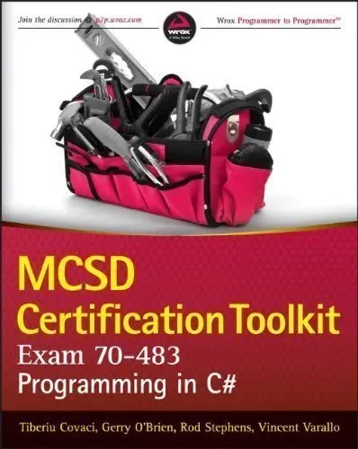 Portada de MCSD Certification Toolkit Exam 70-483 Programming C#