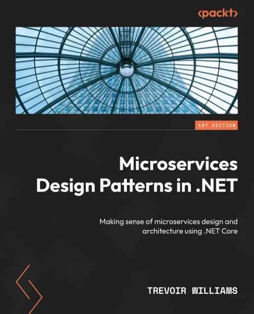 Portada de Microservices Design Patterns in .NET