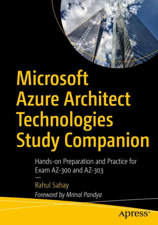 Portada de Microsoft Azure Architect Technologies Study Companion
