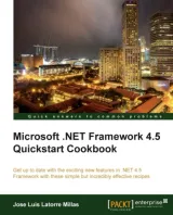 Portada de Microsoft .NET Framework 4.5 Quickstart Cookbook