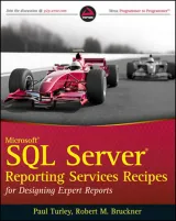 Portada de Microsoft SQL Server Reporting Services Recipes