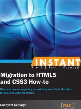 Portada de Migration to HTML5 and CSS3 How-to