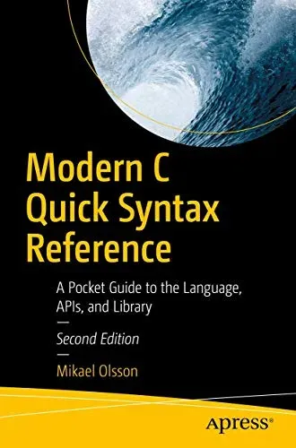 Portada de Modern C Quick Syntax Reference, 2nd Edition