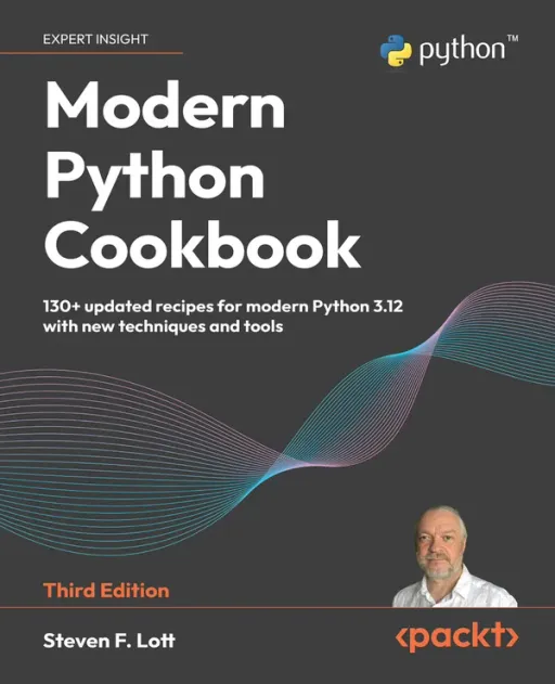 Portada de Modern Python Cookbook, 3rd Edition