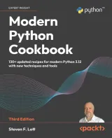 Portada de Modern Python Cookbook, 3rd Edition