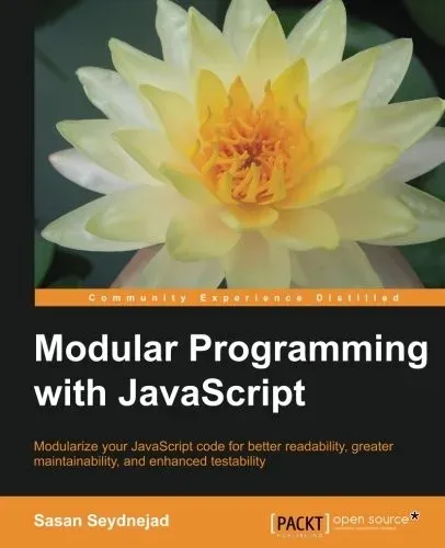Portada de Modular Programming with JavaScript