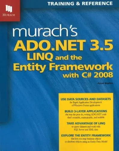 Portada de Murach's ADO.NET 3.5 LINQ and the Entity Framework with C# 2008