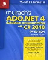 Portada de Murach's ADO.NET 4 Database Programming with C# 2010, 4th Edition