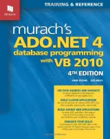 Portada de Murach's ADO.NET 4 Database Programming with VB 2010, 4th Edition