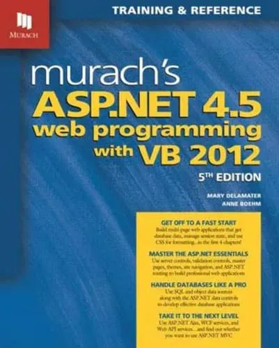 Portada de Murach's ASP.NET 4.5 Web Programming with VB 2012, 5th Edition