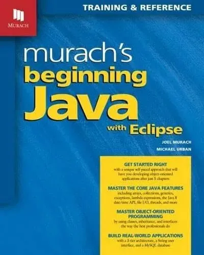 Portada de Murach's Beginning Java with Eclipse