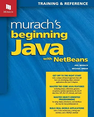 Portada de Murach's Beginning Java with NetBeans
