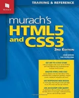 Portada de Murach's HTML5 and CSS3, 3rd Edition