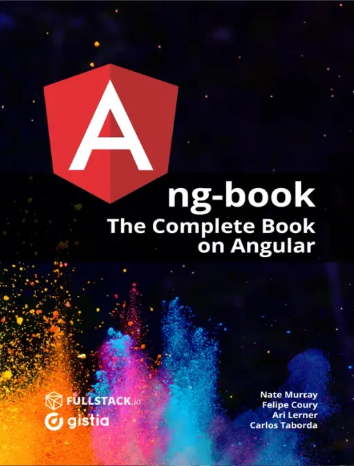 Portada de ng-book The Complete Book on Angular