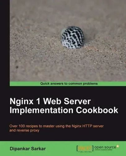 Portada de Nginx 1 Web Server Implementation Cookbook