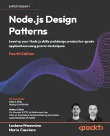 Portada de Node.js Design Patterns, 4th Edition