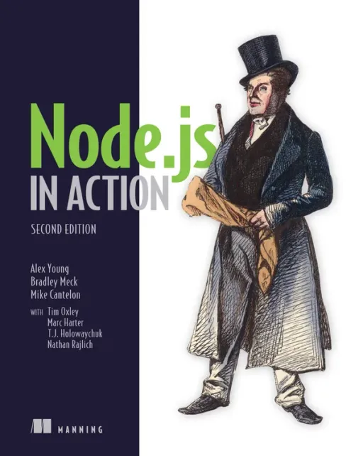 Portada de Node.js in Action, 2nd Edition