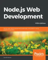 Portada de Node.js Web Development, 5th Edition
