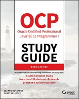 Portada de OCP Oracle Certified Professional Java SE 11 Programmer I Study Guide