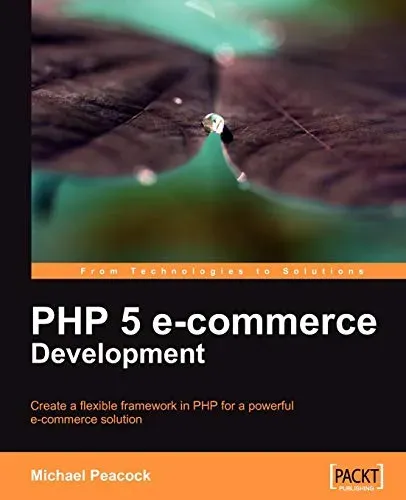 Portada de PHP 5 E-commerce Development