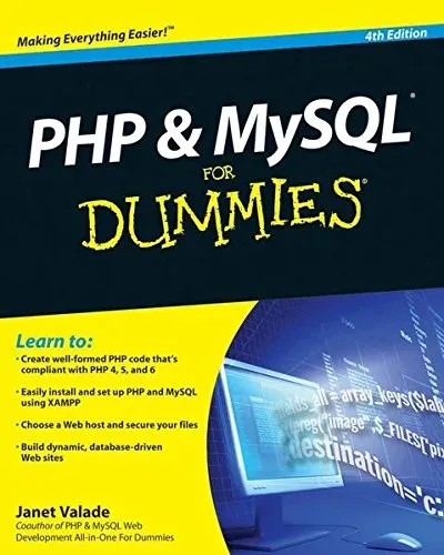 Portada de PHP and MySQL For Dummies, 4th Edition