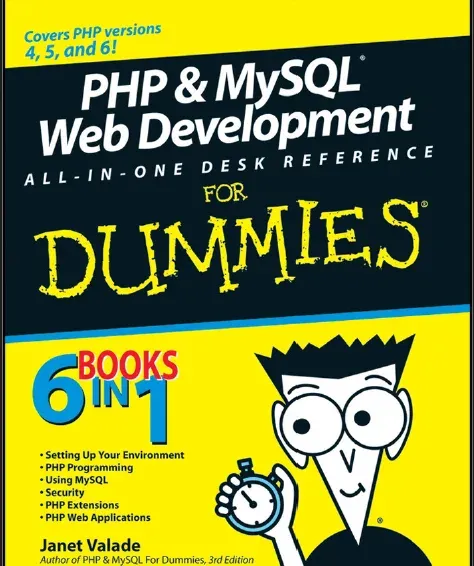 Portada de PHP & MySQL Web Development All-in-One Desk Reference For Dummies