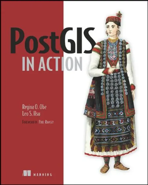 Portada de PostGIS in Action