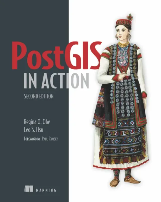 Portada de PostGIS in Action, 2nd Edition
