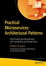 Portada de Practical Microservices Architectural Patterns
