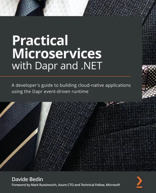 Portada de Practical Microservices with Dapr and .NET