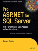 Portada de Pro ASP.NET for SQL Server