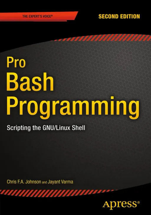 Portada de Pro Bash Programming, 2nd Edition