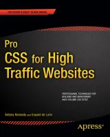Portada de Pro CSS for High Traffic Websites