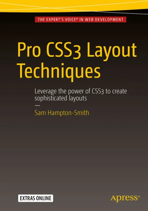 Portada de Pro CSS3 Layout Techniques