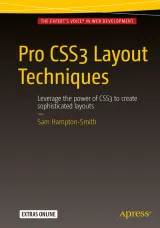 Portada de Pro CSS3 Layout Techniques