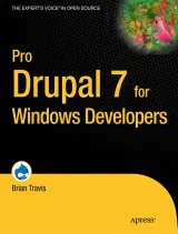 Portada de Pro Drupal 7 for Windows Developers
