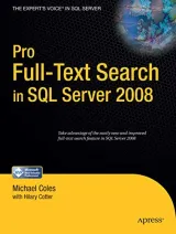 Portada de Pro Full-Text Search in SQL Server 2008