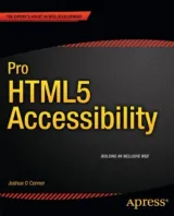 Portada de Pro HTML5 Accessibility