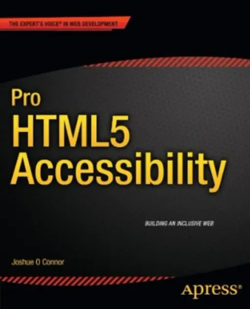 Portada de Pro HTML5 Accessibility