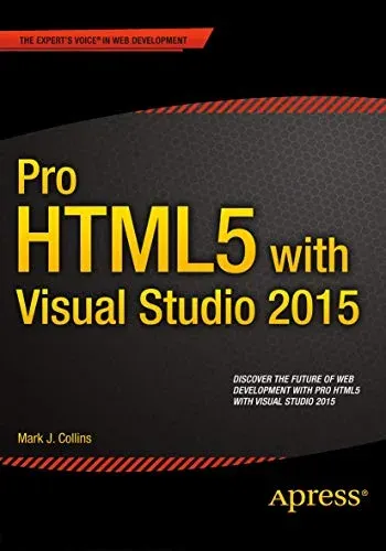 Portada de Pro HTML5 with Visual Studio 2015