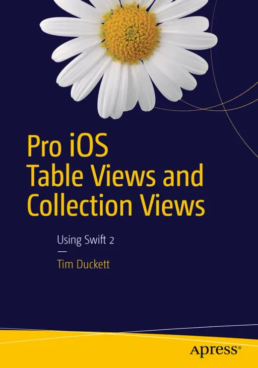Portada de Pro iOS Table Views and Collection Views